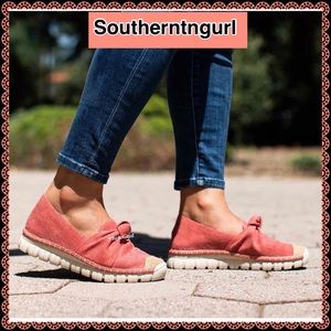 NIB Yellow Box “ Julianne “ Jute Slip On Sneakers / Espadrilles